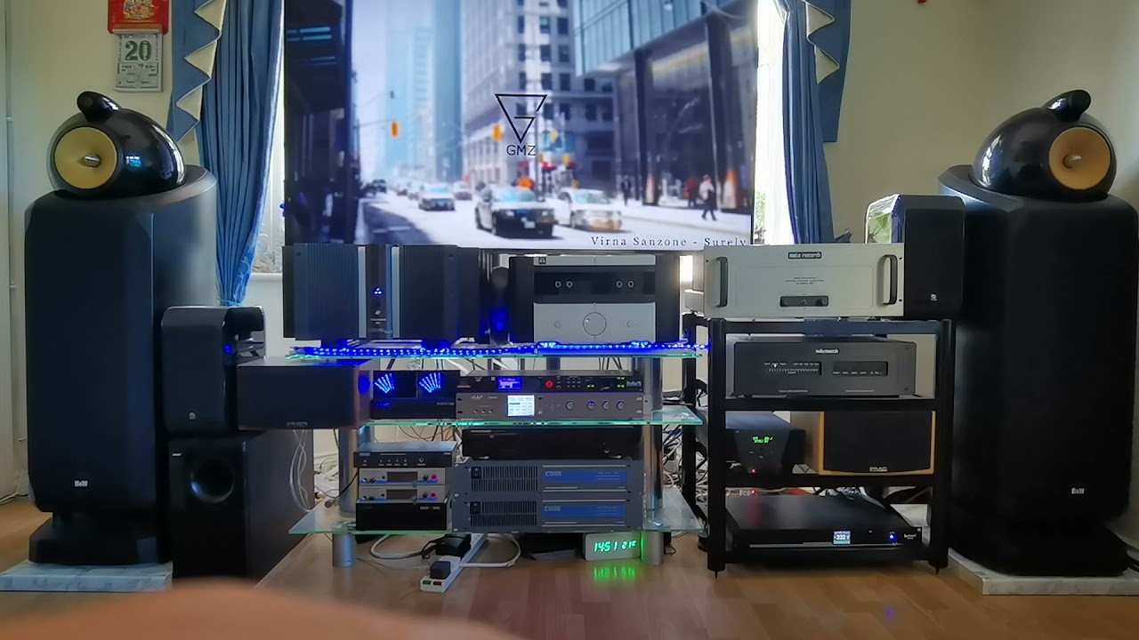 B&W 802 D + Krell FBP300c Class A power amplifier