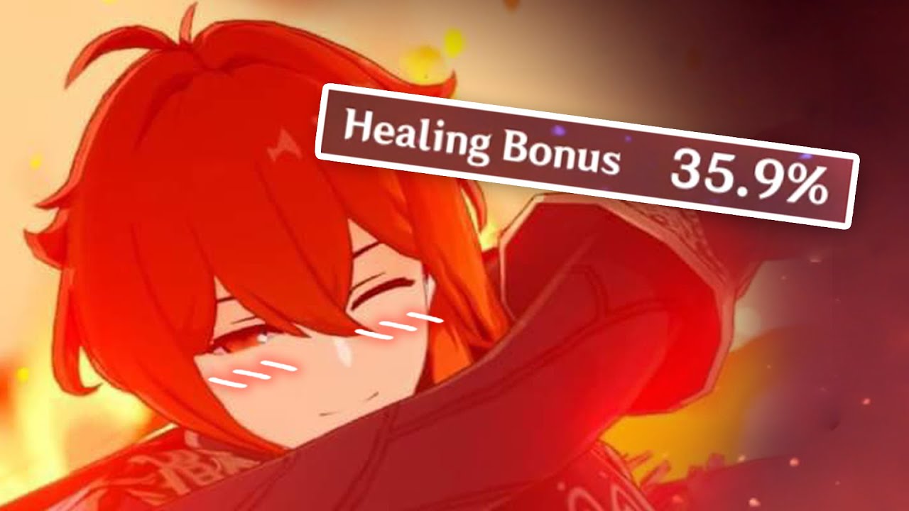 Diluc, but he is a happy healer