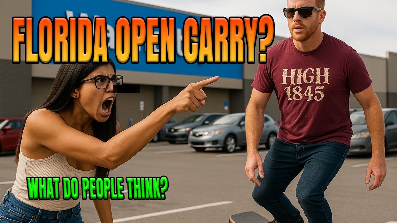 Public fReAkOuT Florida UN-BAN on prohibiting OPEN CARRY