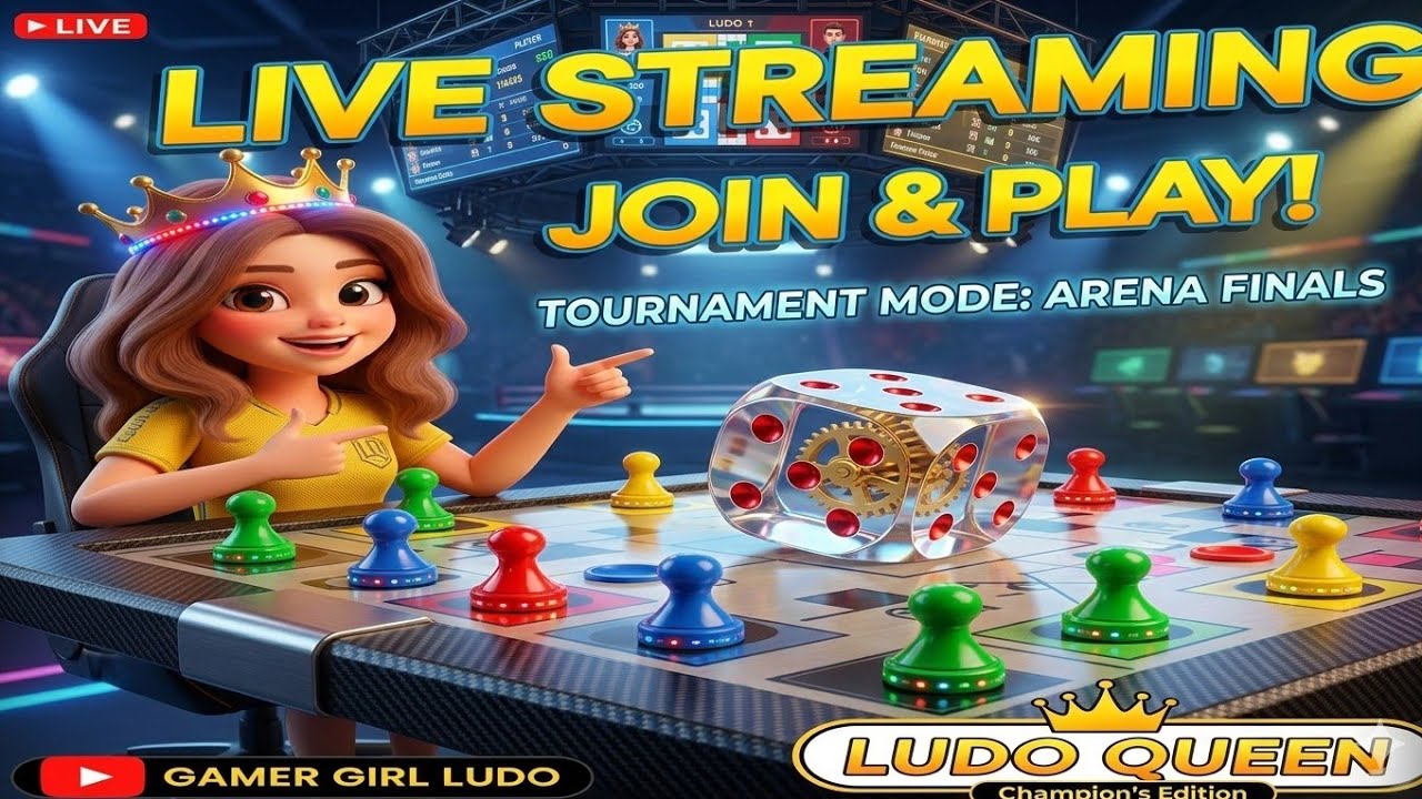 👑 Ludo Queen: The Ultimate Battle Begins! 👑#Gaminglive #Shortslive #Gamingindia