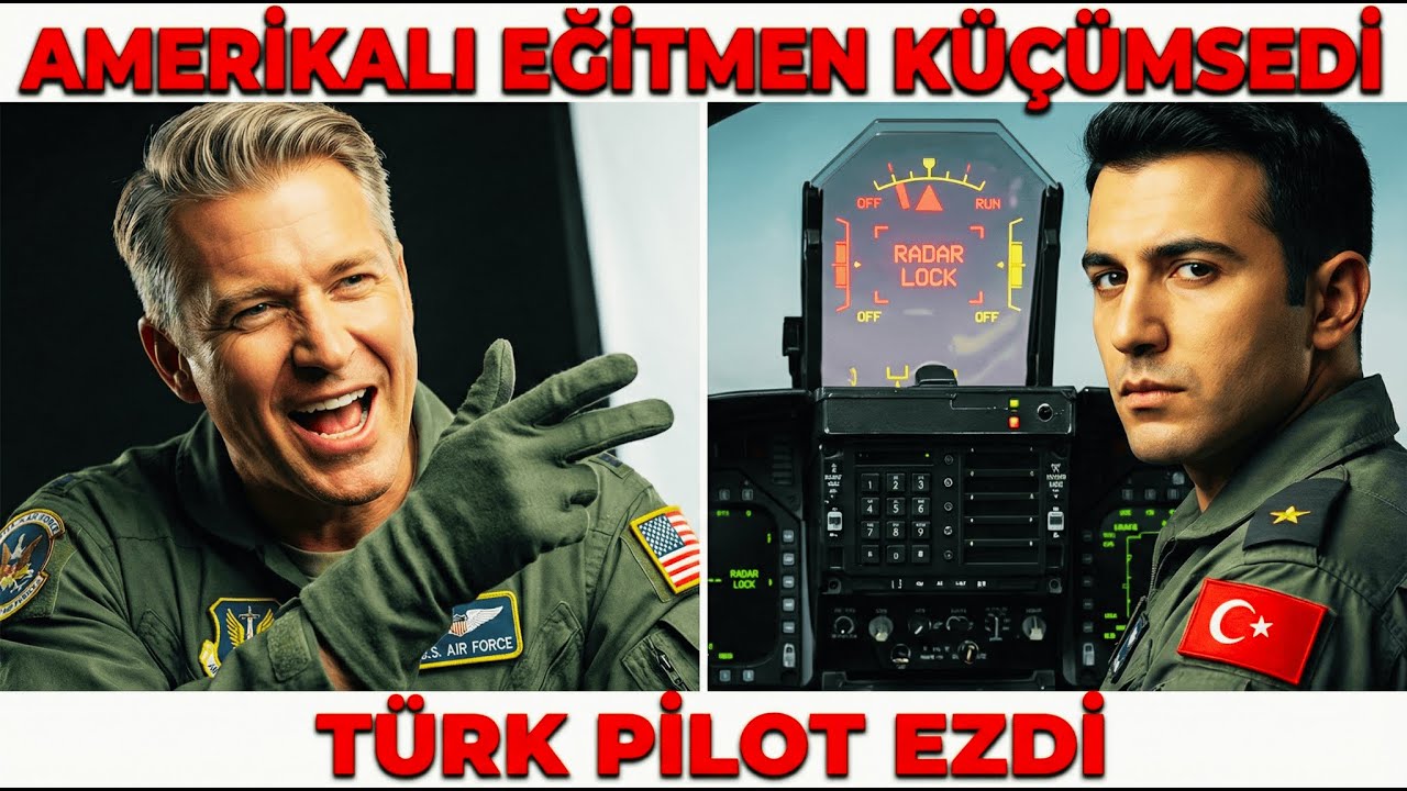 Türk Pilotu Tecrübesiz — F-16 Simülasyonunda Amerikalıyı Şoke Etti