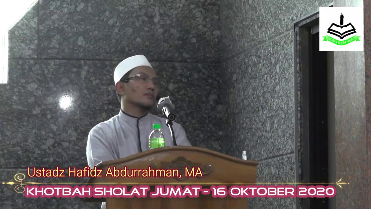Ustadz Hafidz Abdurrahman, MA - Khotbah Sholat Jumat