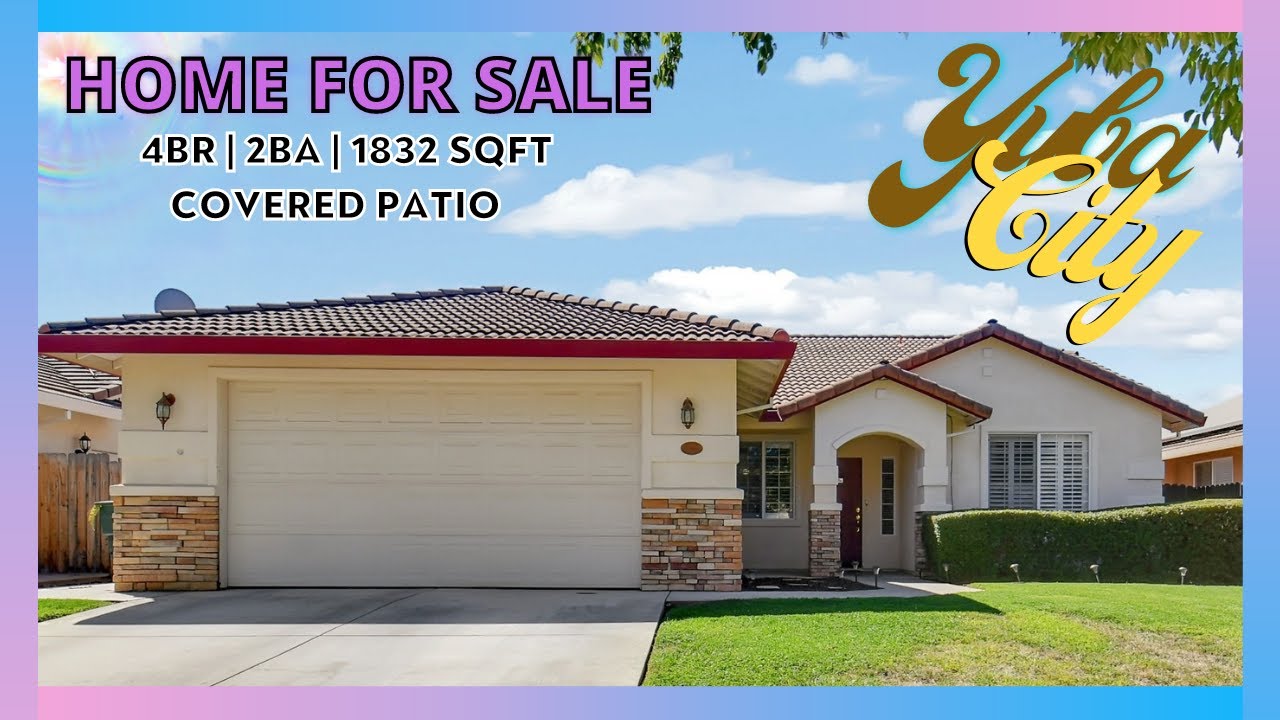 Home For Sale: Yuba City, California | 4Br | 2Ba | 1832 sqft | $455,500 (10K Price Drop)