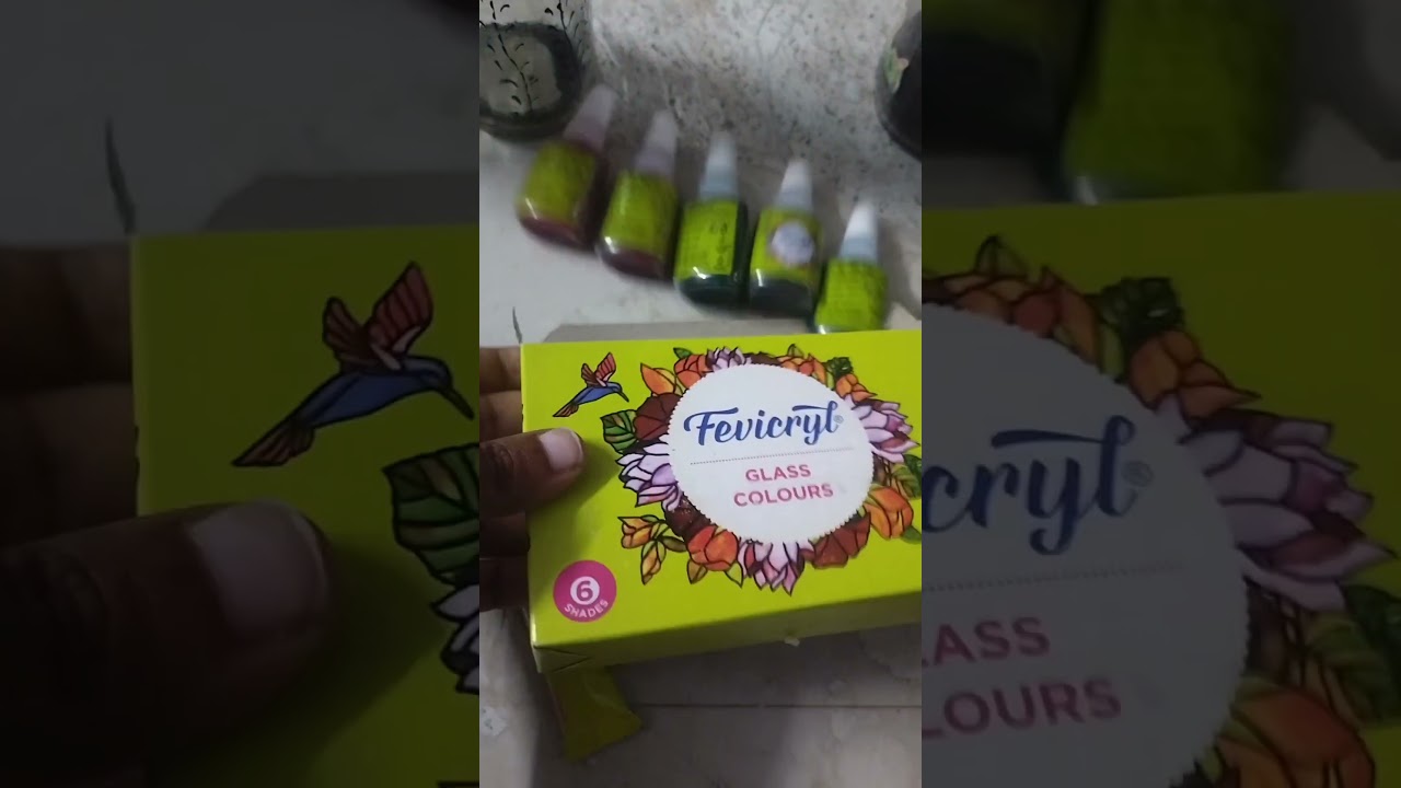 Glass Painting Art ✨🎨 | My First Attempt | 