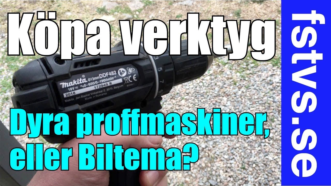 Köpa verktyg