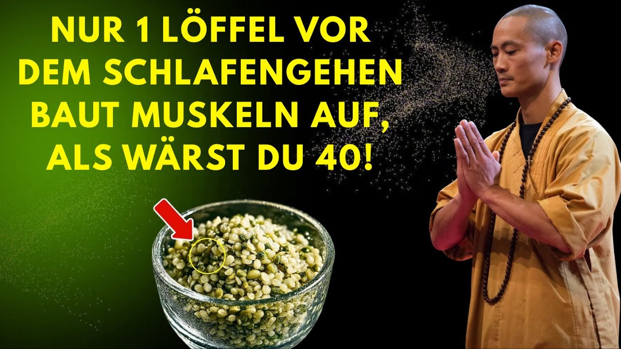 Muskeln aufbauen nach 70: Dieses Samenprotein wirkt besser als Eier! | shi heng yi...
