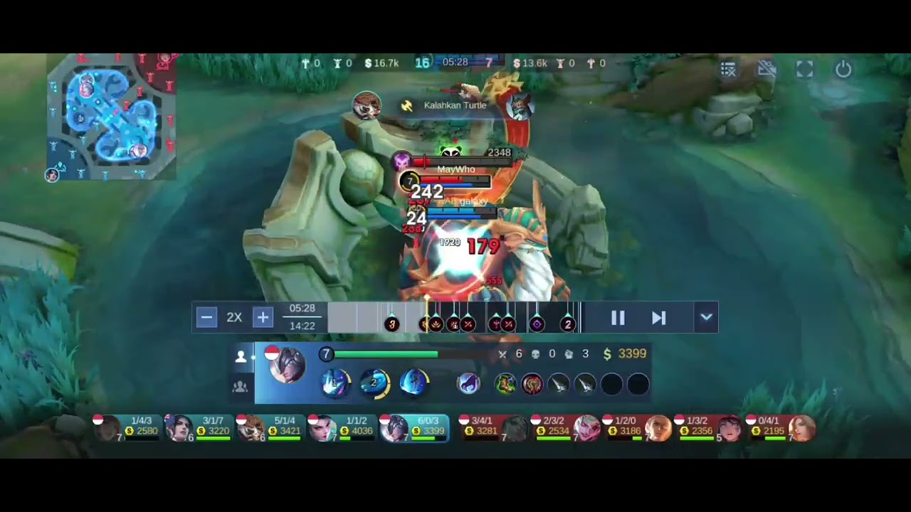 Alpha onehit pakai item