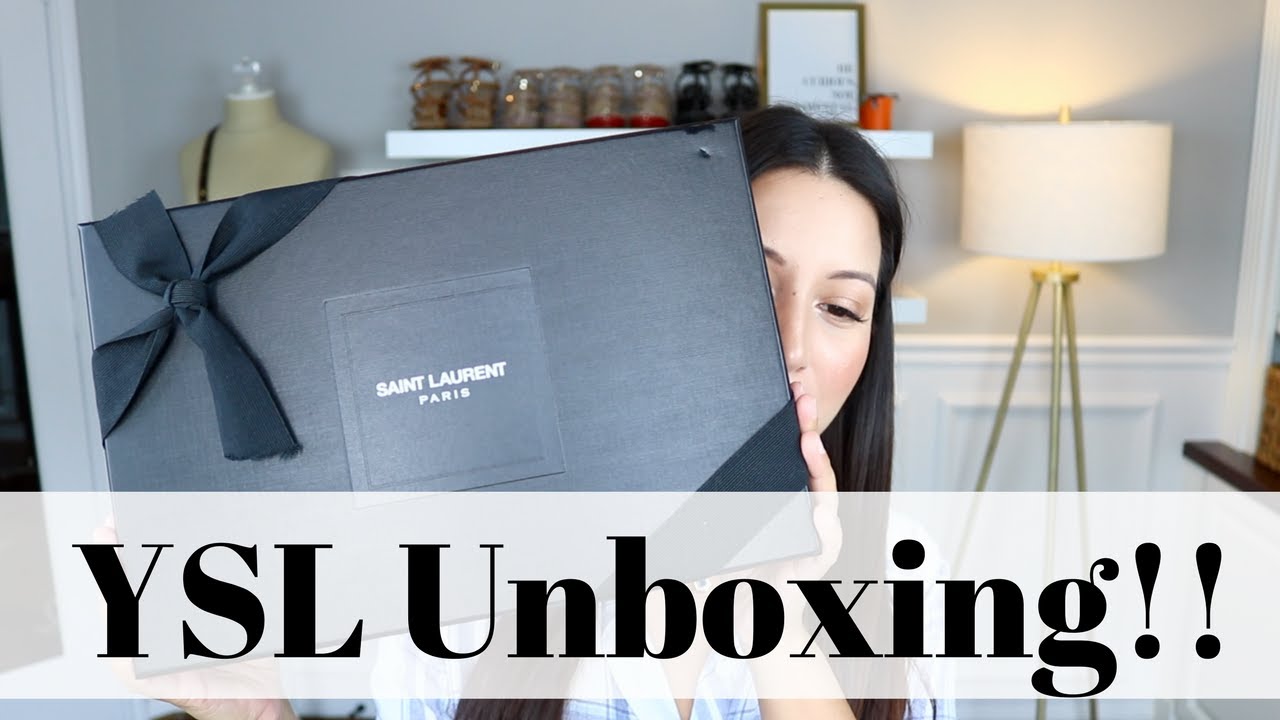 MY FIRST YSL BAG! | Unboxing + Reveal | LuxMommy