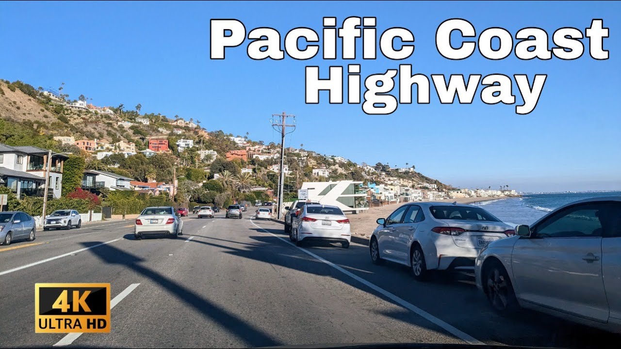 [4K] Driving Malibu to Santa Monica California, USA (Before Wildfires)