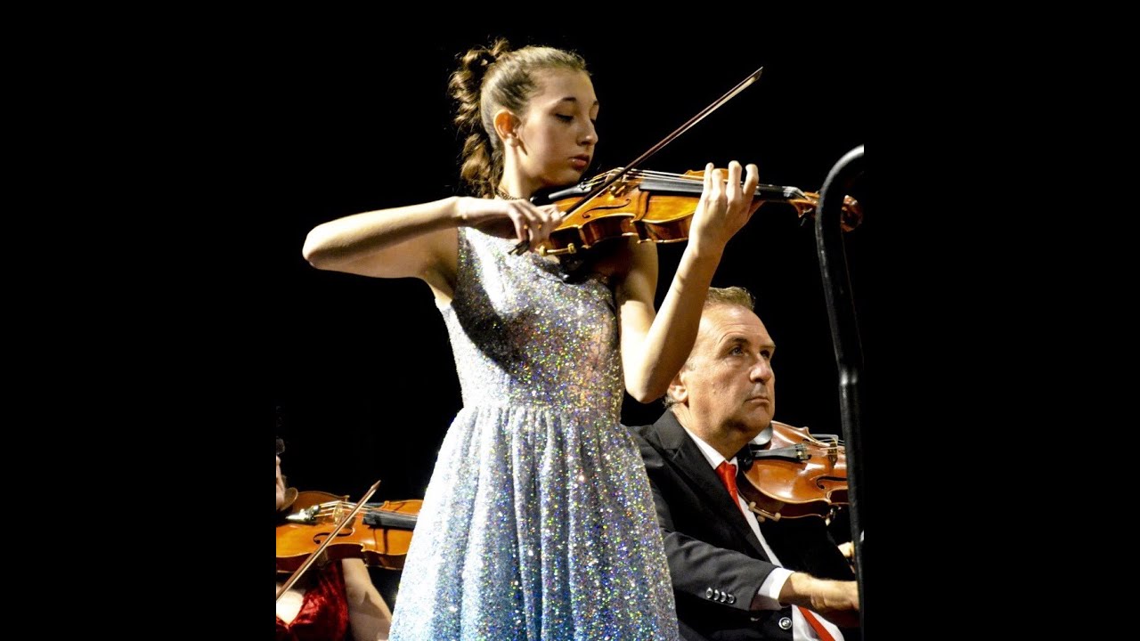 Saint-Sa&euml;ns Introduzione e rondo capriccioso. Maria Serena Salvemini, 14 years old