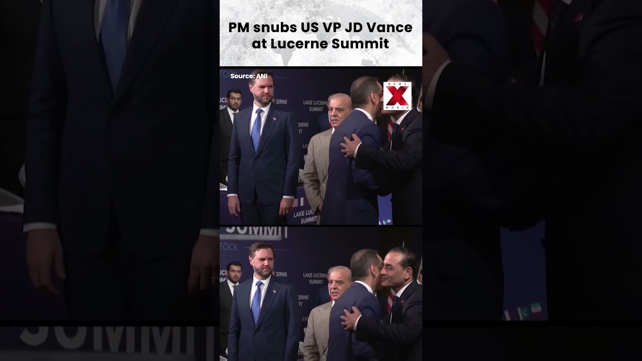 Watch! Qatar PM snubs US VP JD Vance at Lucerne Summit | US-IRAN Talks | Switzerland #viral