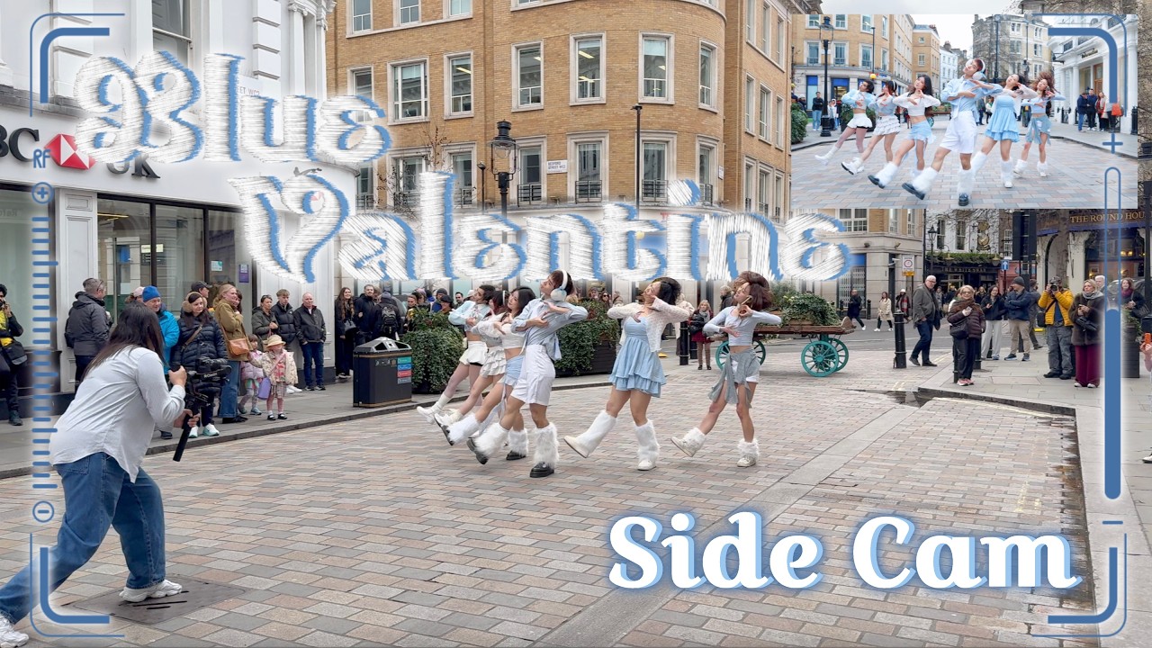 [KPOP IN PUBLIC | SIDE CAM] NMIXX (엔믹스) - Blue Valentine | Dance Cover in LONDON
