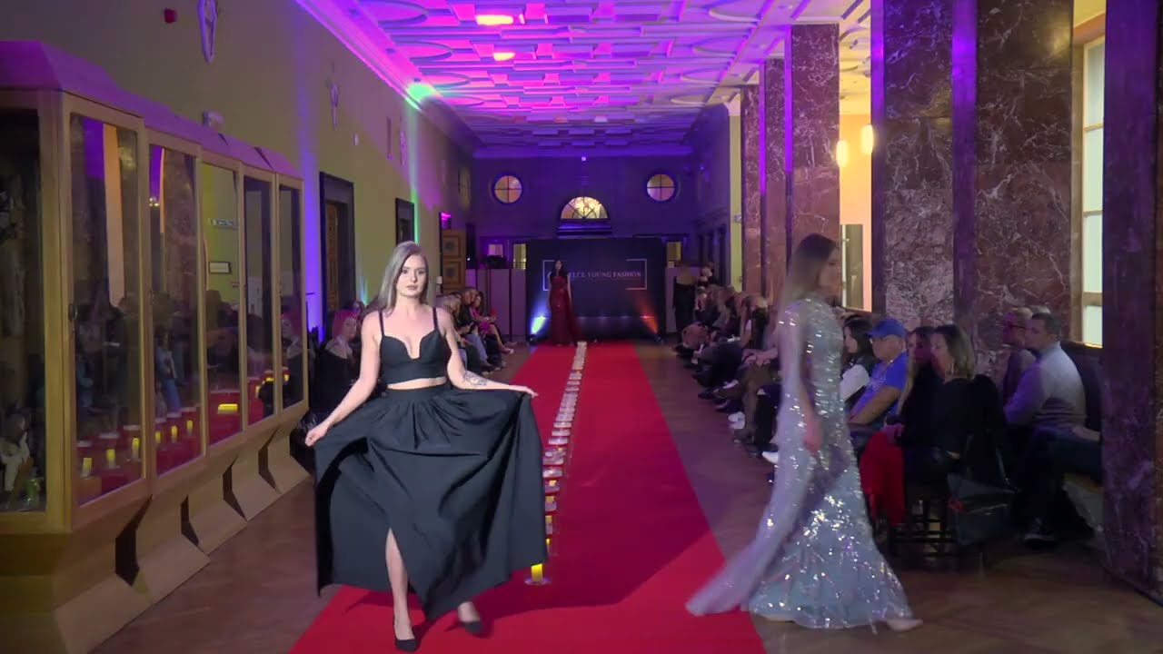 Kielce Young Fashion 2025 kolekcja wieczorowa Anna Bętkowska - WDK Kielce 2025 - www.miss.kie.pl