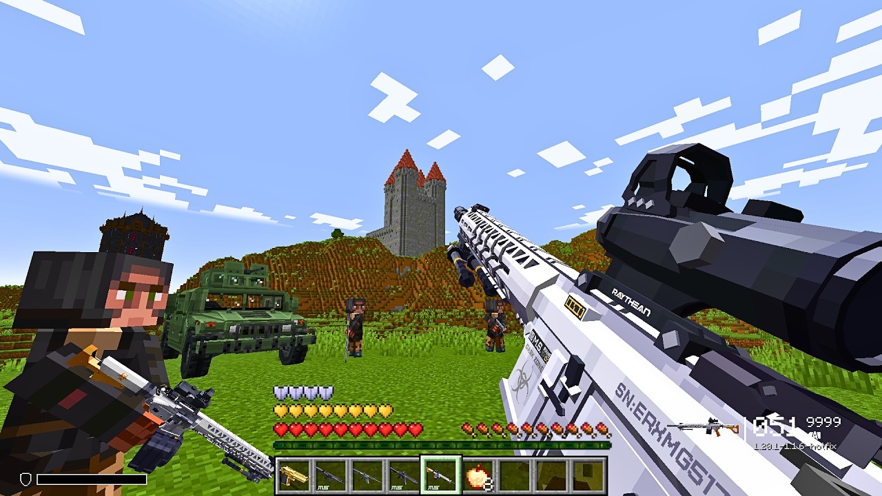 I Sneaked Invisible into a Secret Pillager Castle… Their Boss Was Waiting 😨