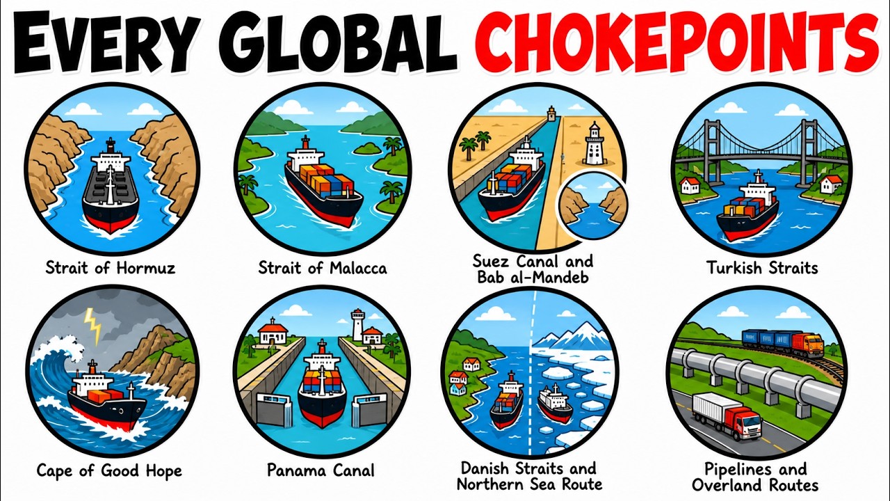 Every Oil Shipping Route Explained