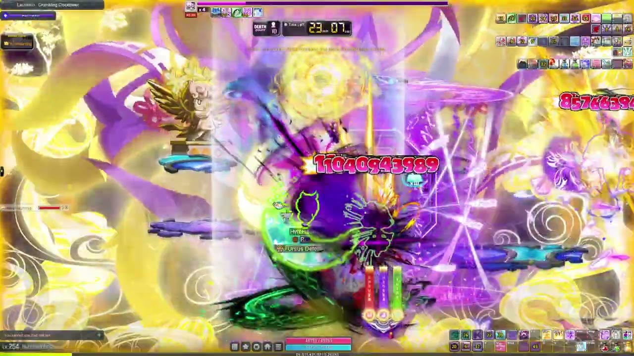 [GMS KRONOS] Pure Solo Progression 45m Combat Power 254 Pre-HEXA Reworked Kanna Hard Lucid Solo