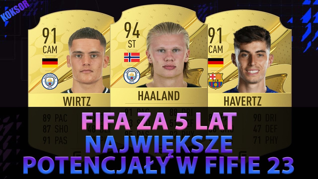 FIFA ZA 5 LAT | BIGGEST POTENTIAL IN FIFA 23