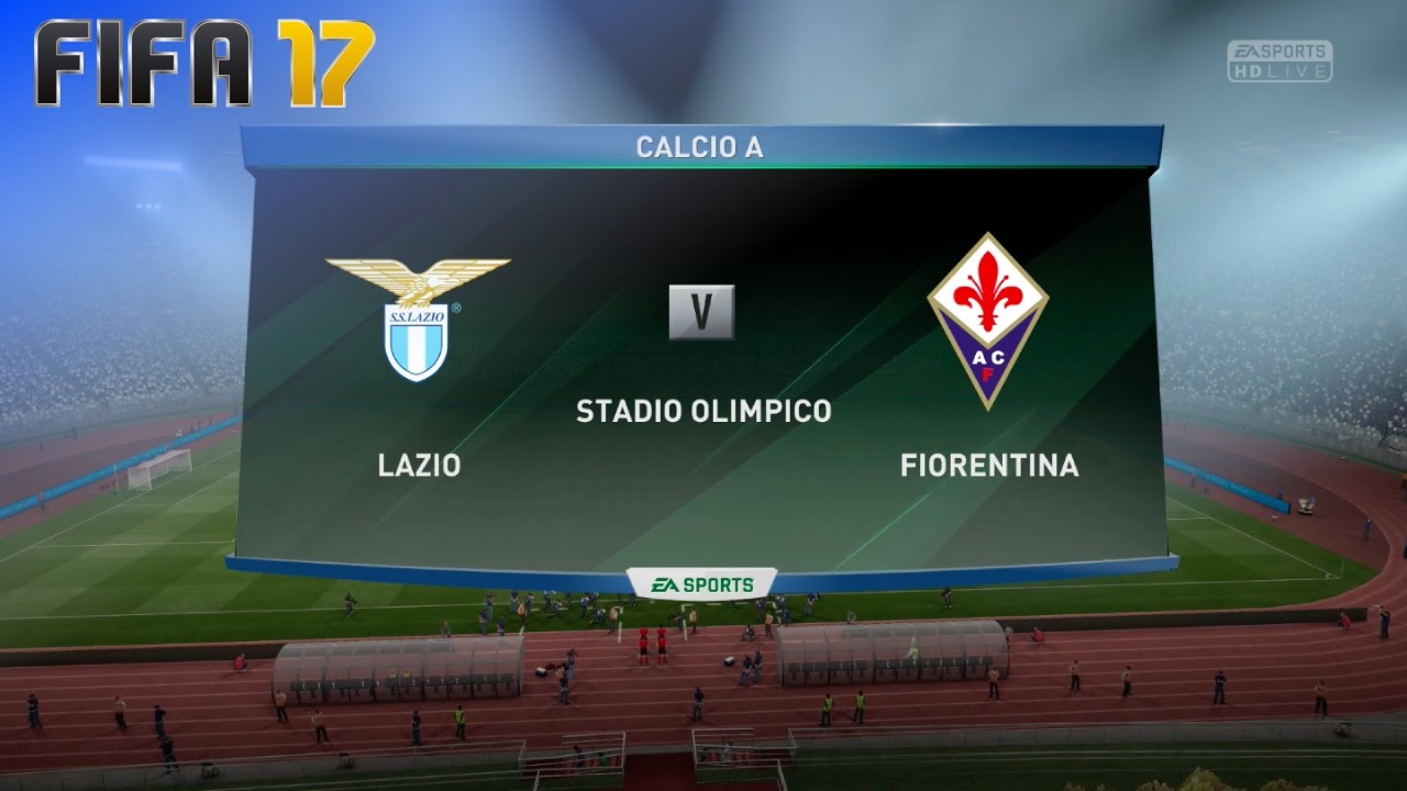 FIFA 17 - Lazio Roma vs. Fiorentina @ Stadio Olimpico