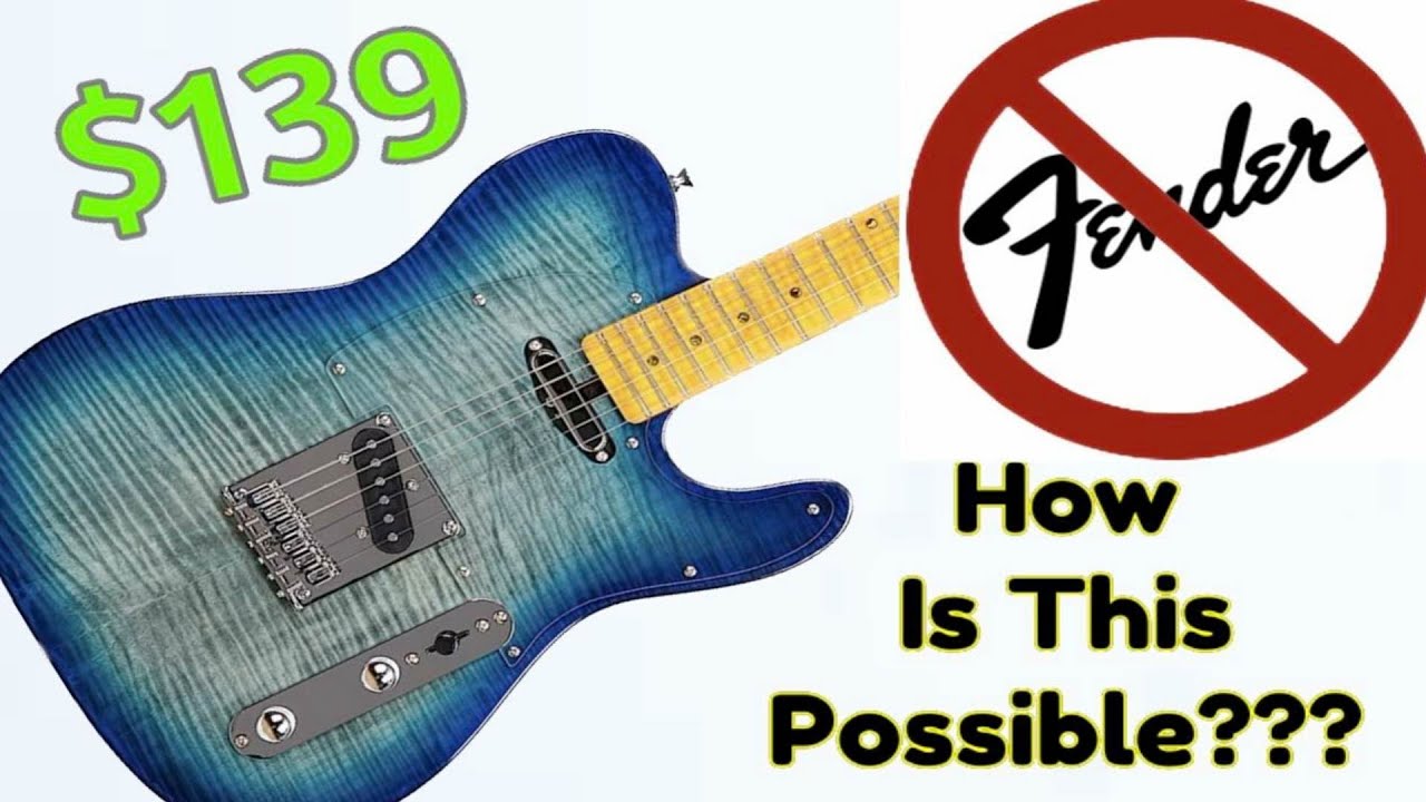 TELECASTER за 139 долларов с огненно-кленовым грифом, который FENDER НАДЕЕТСЯ, ВЫ НЕ УВИДИТЕ!!! L...