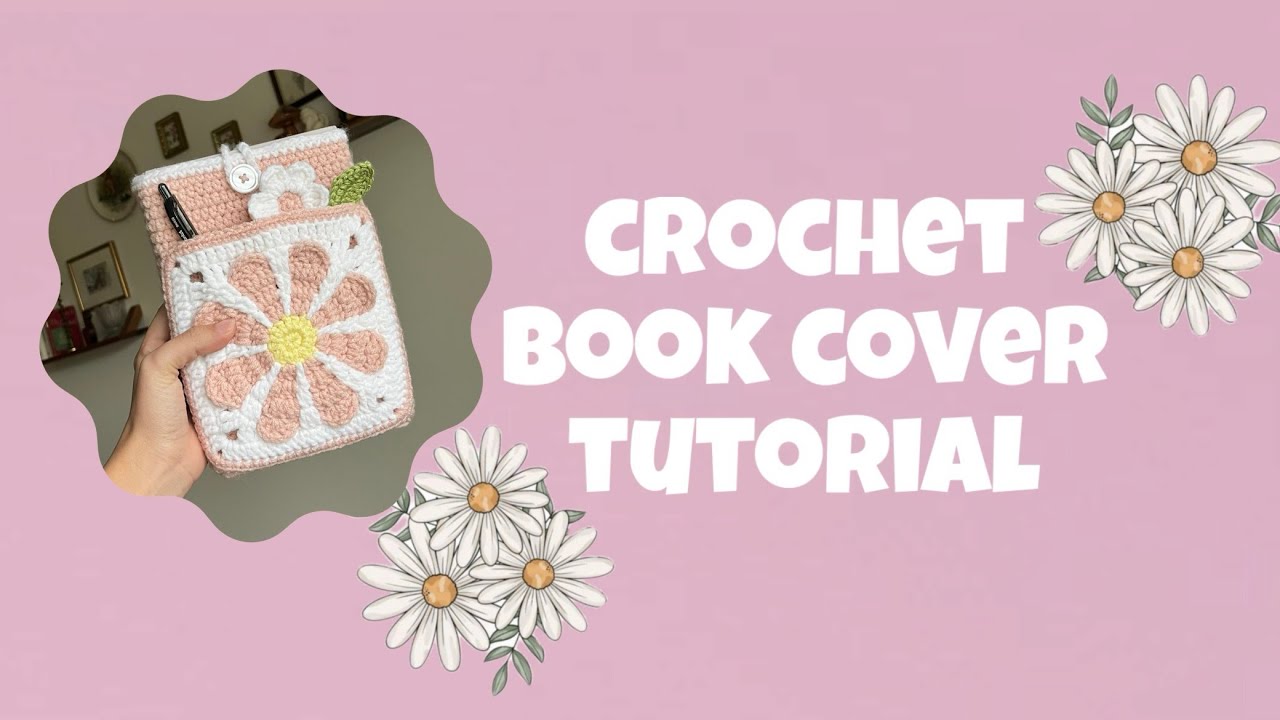Crochet Book Cover Tutorial | Free Crochet Pattern