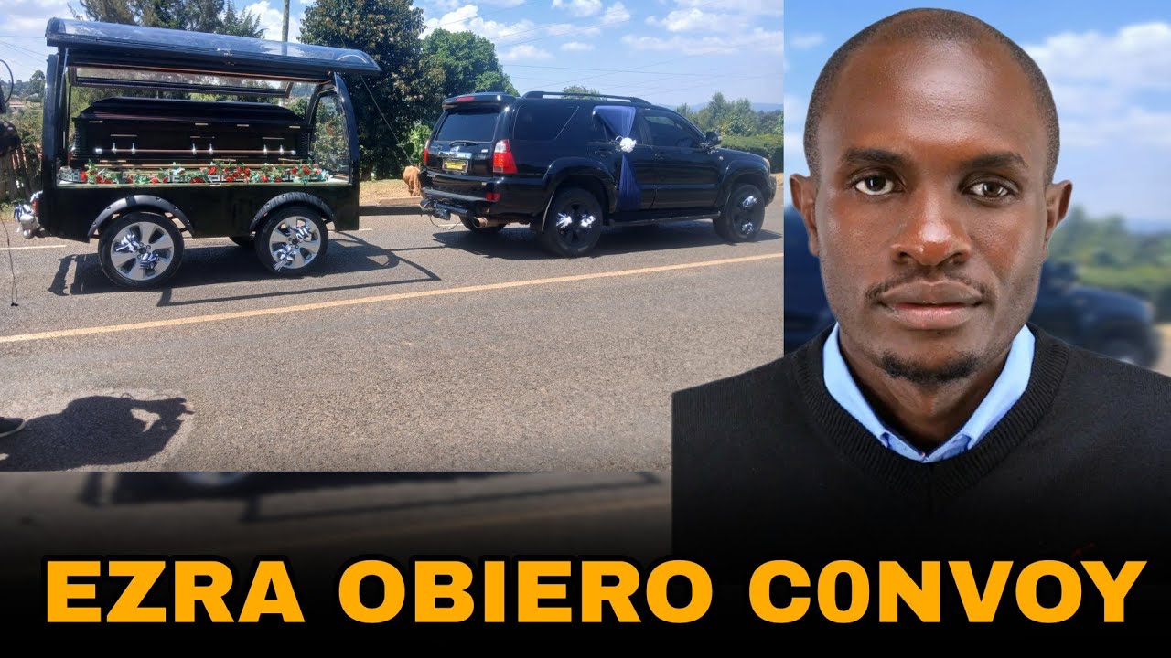 EZRA OBIERO BODY VIEWNG AT KTRH |EZRA OBIERO CONVOY