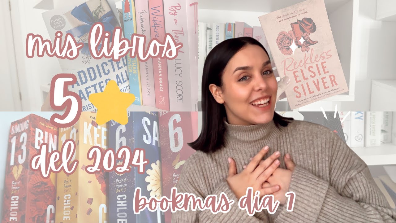 LIBROS que FUERON de 5🌟 este 2024 📚🤍 bookmas día 8