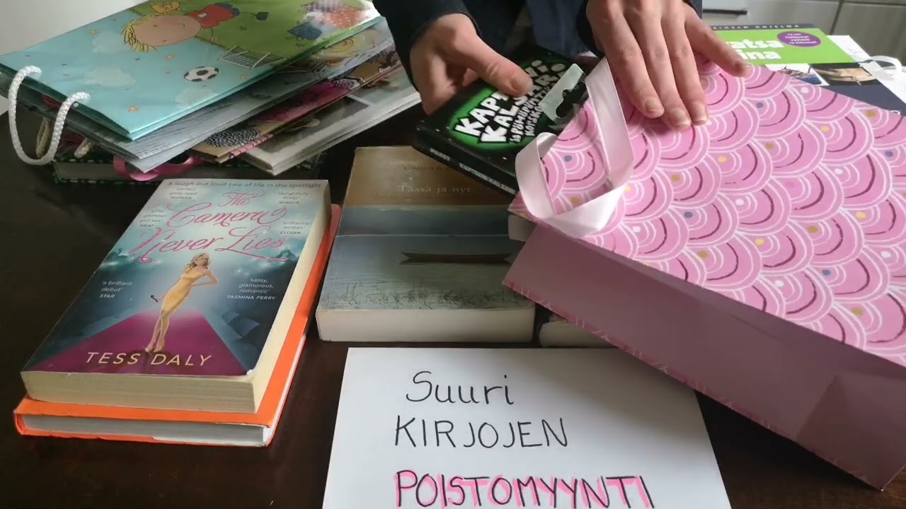 ASMR Suomi - kirjakaupan poistomyynti
