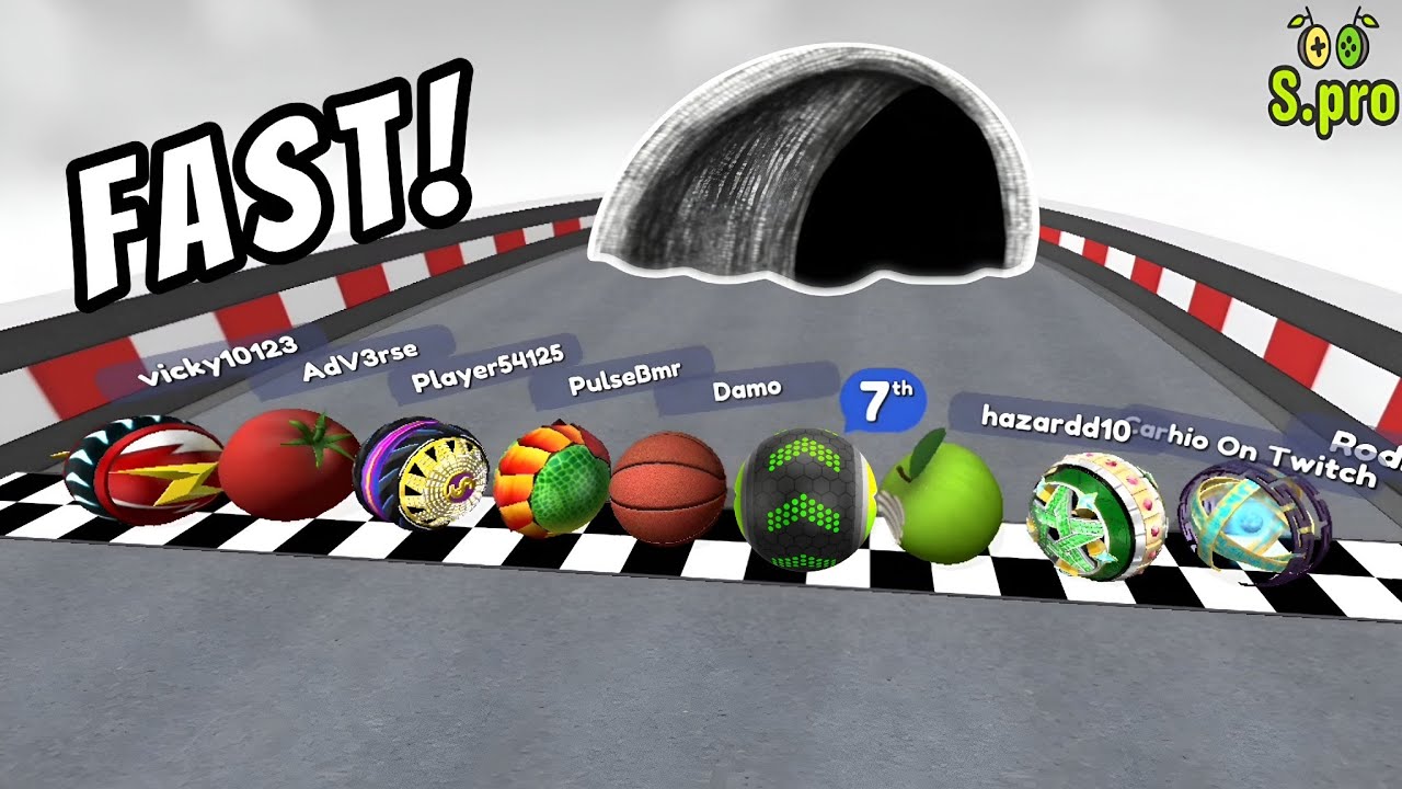 Going Balls - Speedrun Epic Race 380 ᯓ⚽︎ #goingballs #gameplay #marblesrace