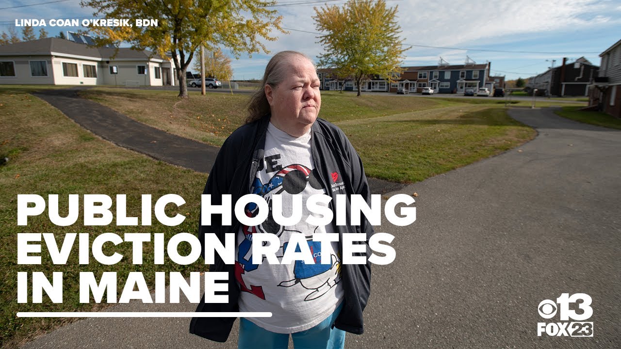 Maine public housing tenants face eviction at high rates