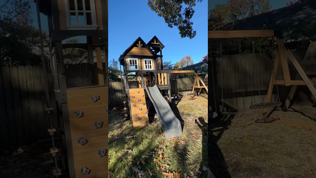 🎅🏾…Backyard Playland… 