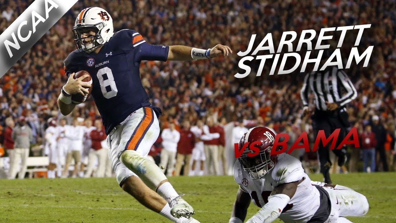 Jarrett Stidham Highlights vs Alabama // 21/28 288 Total Yards, 1 TD // 11.25.17