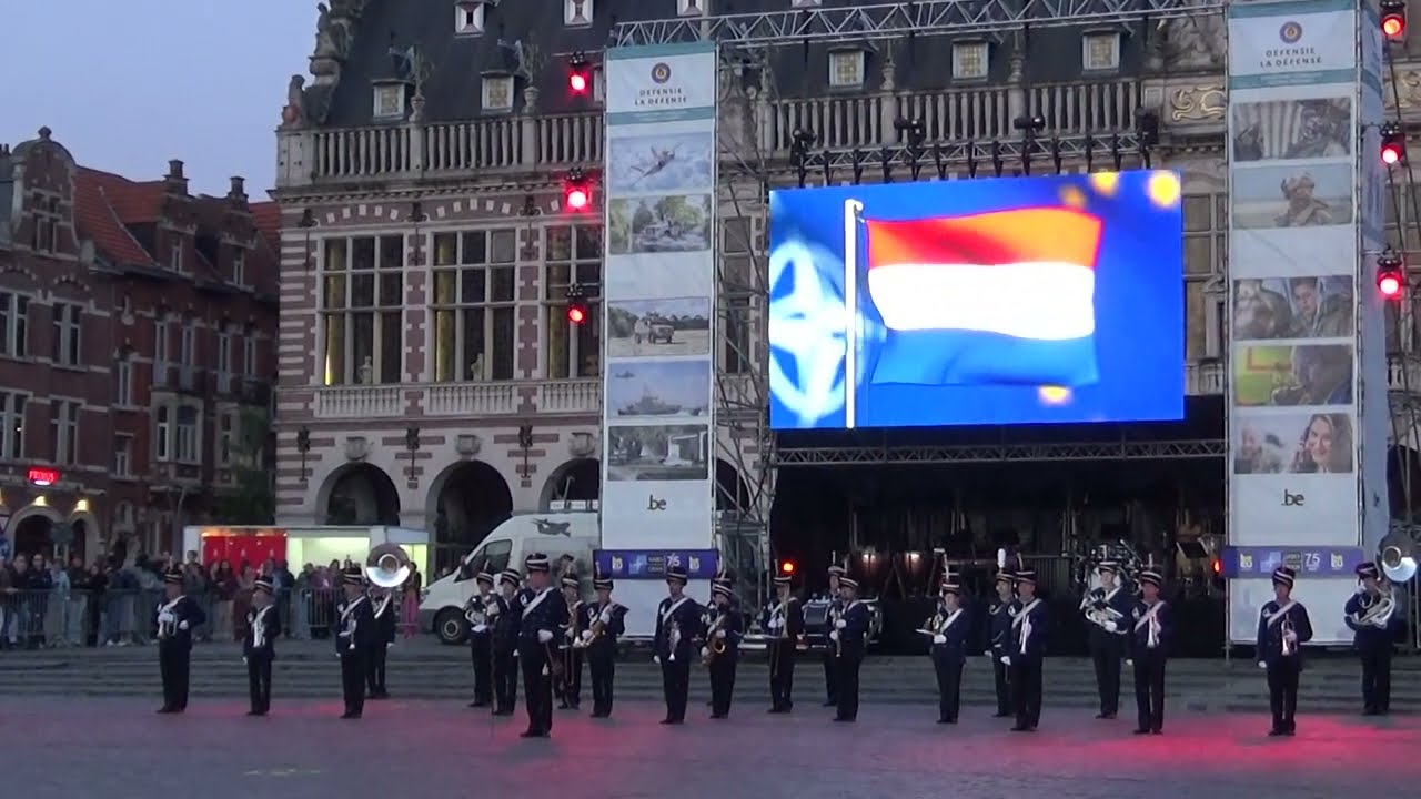 Fanfare Bereden Wapens Belgian Defense International Tattoo Leuven 2024