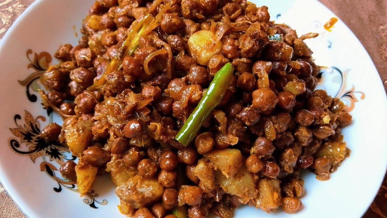 ঘরে তৈরি রমজান স্পেশাল ছোলা ভুনা রেসিপি।Romjan Special Chola Ranna Recipe