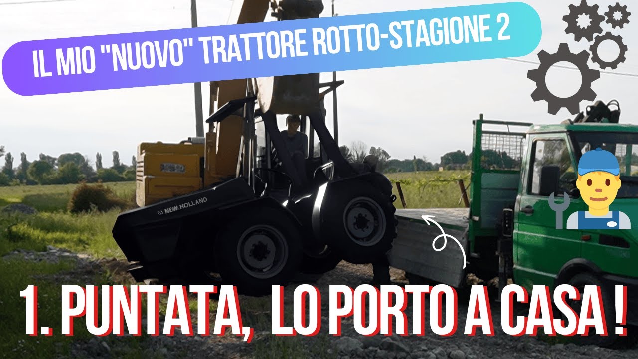 Pt.1) Compro DI NUOVO un  trattore ROTTO ! 🚜quando non si impara dagli errori... 😥