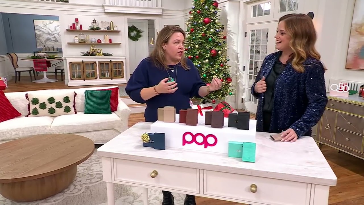 Pop Sonic Pop Up Wallet with RFID Protection on QVC