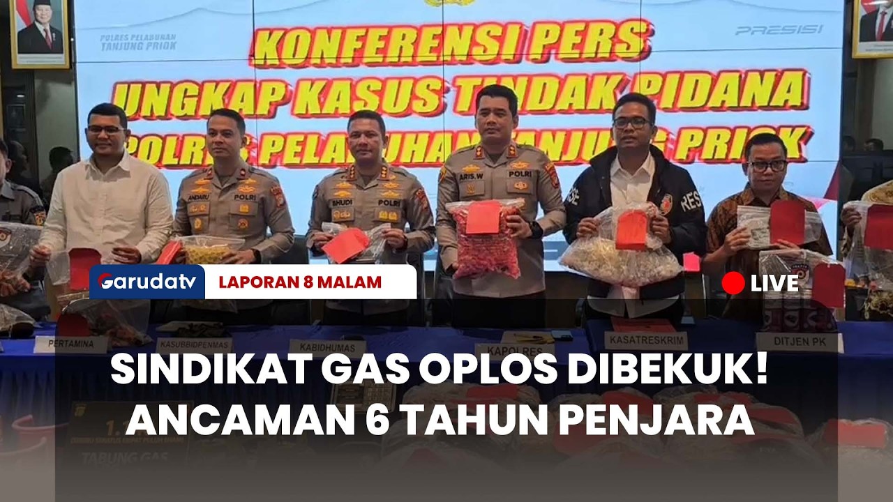 DIBONGKAR! Sindikat Oplos Ribuan Tabung Gas Elpiji di Jakarta & Bogor, Keuntungan Ratusan Juta!