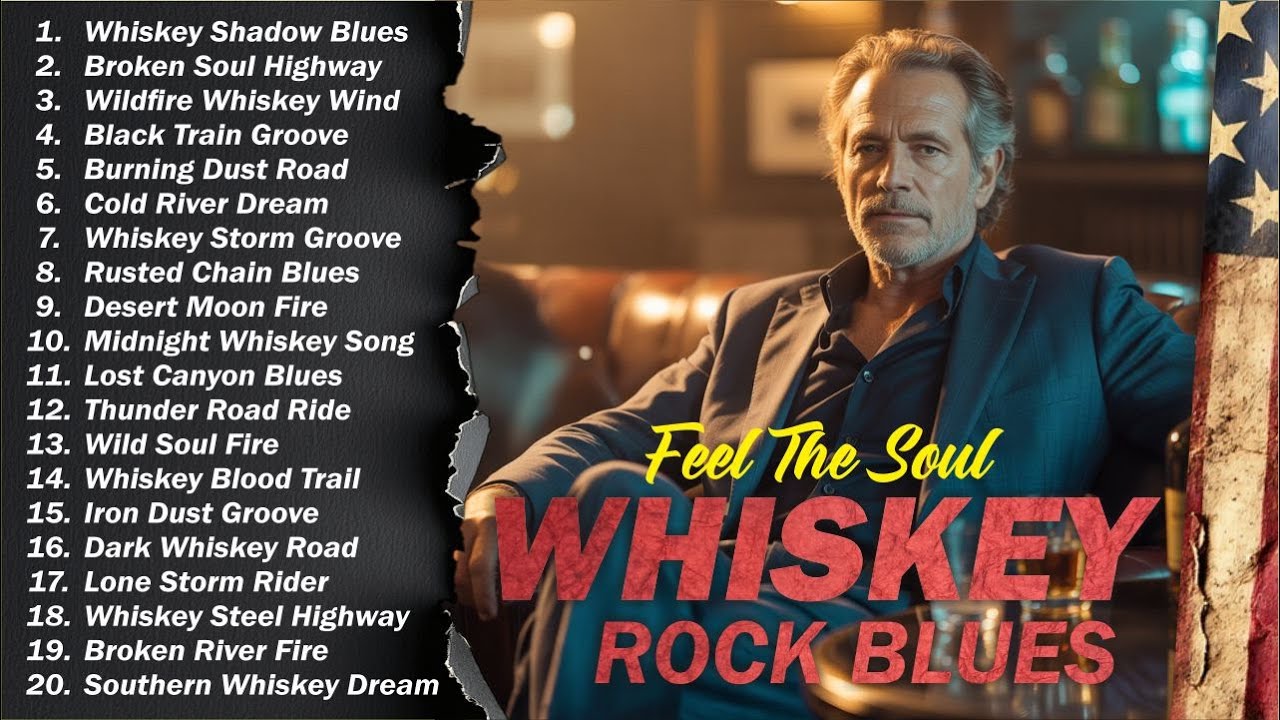Best of Blues Rock - Emotional Soulful Guitar & Soothing Blues Melodies for Relaxing | 24/7 Stream