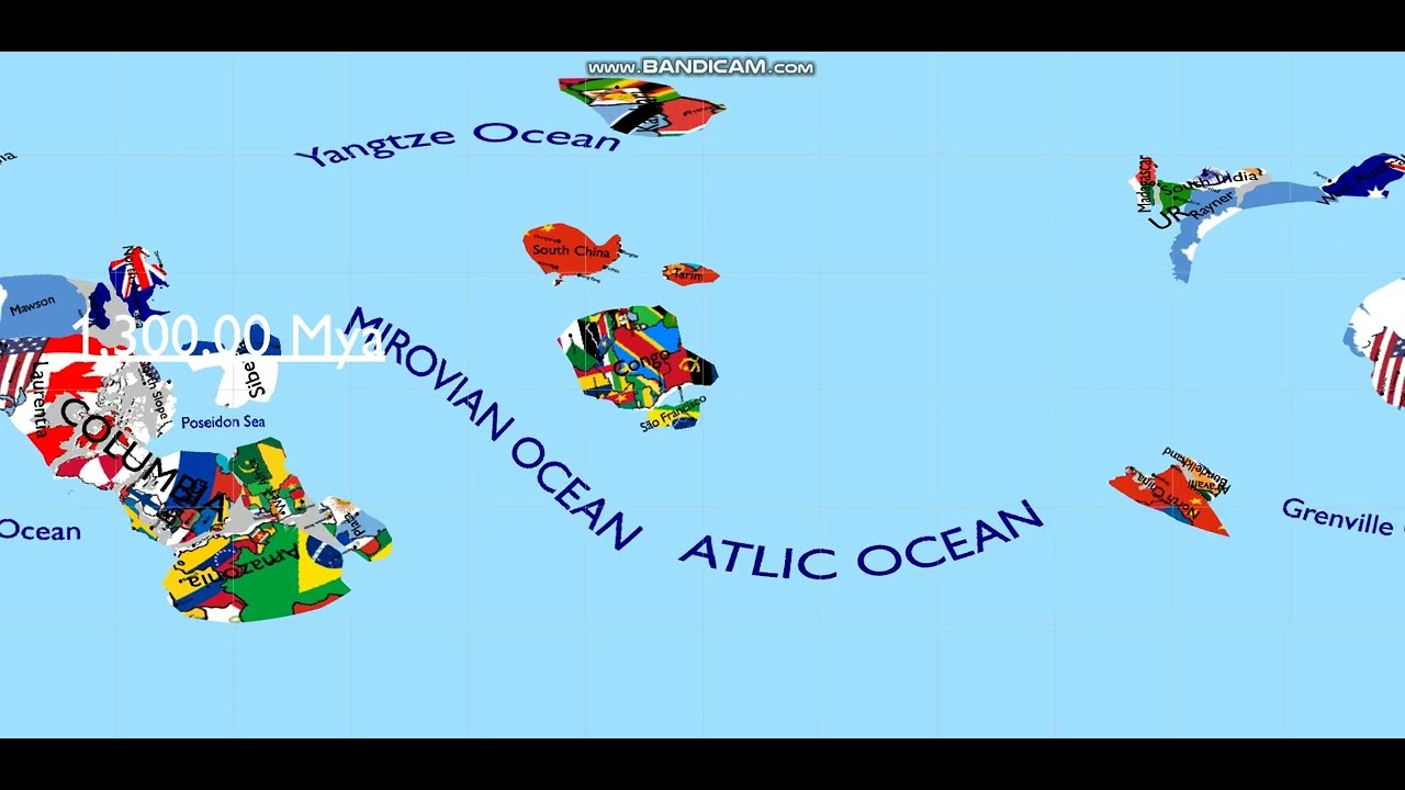 Algol's Continental Drift and I added countries