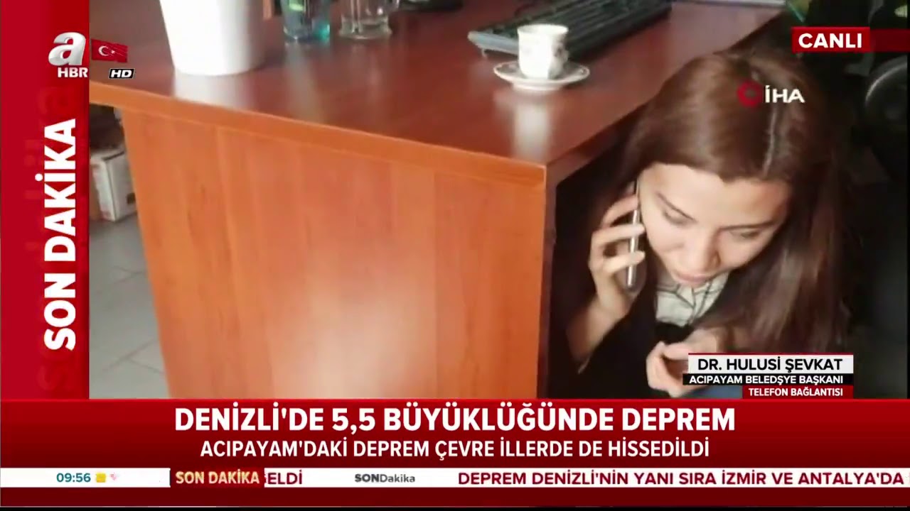 Denizli'de 5,5 Büyüklüğünde Deprem! Acıpayam Belediye Başkan Açıklama Yaptı
