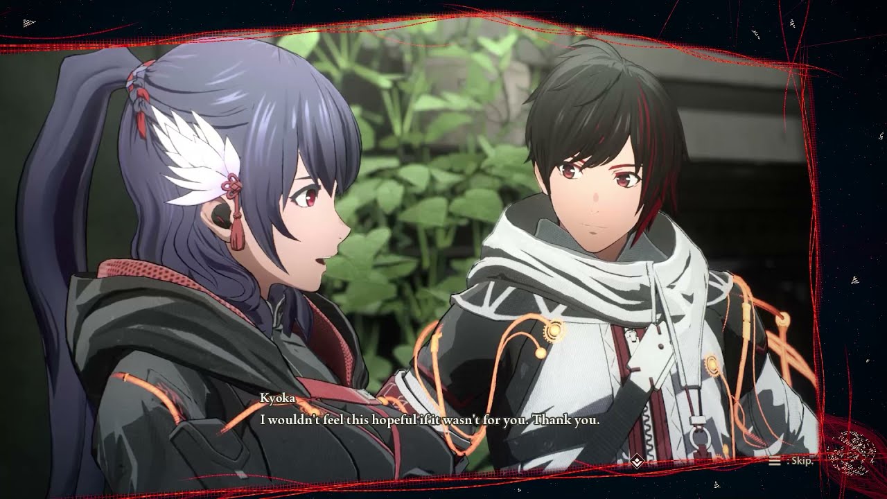 Scarlet Nexus - Kyoka Eden All Bond Episodes and Bond Levels (Yuito Sumeragi story)