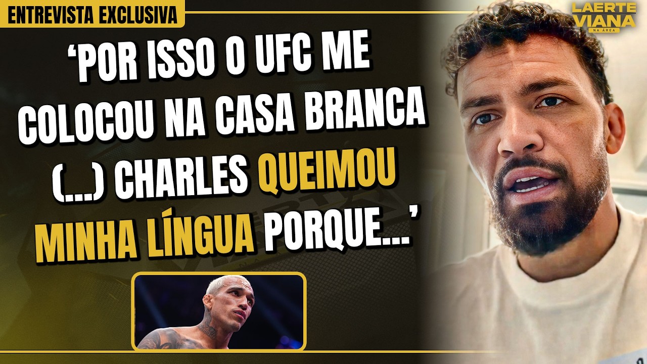 EXCLUSIVO! MAURICIO RUFFY REVELA SURPRESA COM O CHARLES DO BRONX E MANDA RECADO PARA CHANDLER