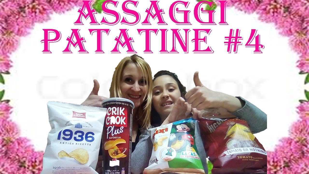 ASSAGGI DI PATATINE - ASSAGGIAMO PATATINE - HIGHLANDER PATATINE - CRICK CROCK - SAN CARLO PATATINE