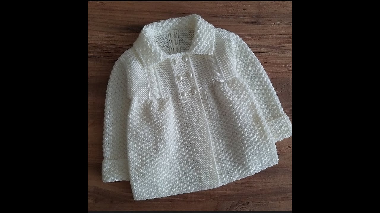 Pirinç modelli hırka yapımı 👶