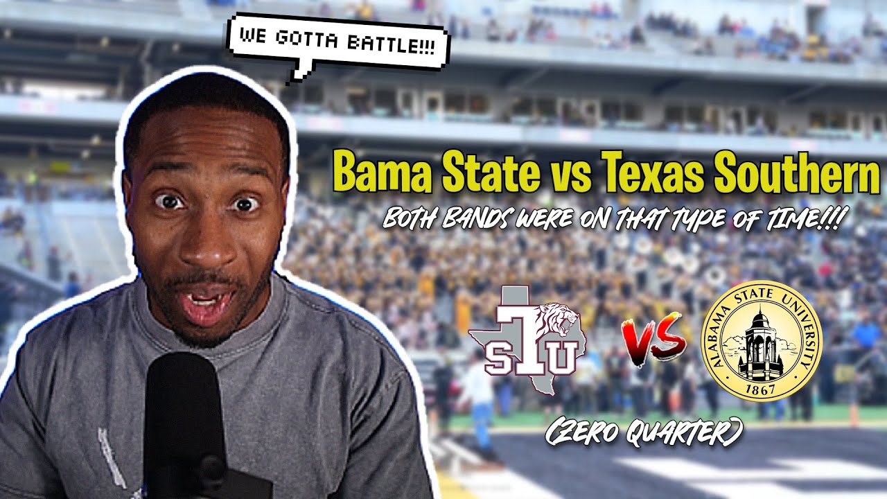 BandHead РЕАКЦИЯ на матч Texas Southern против Alabama State — Zero Quarter (2025)
