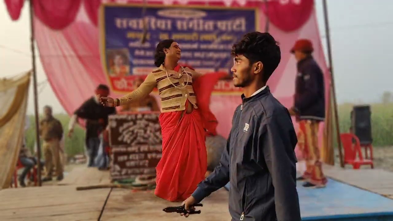 स्वर्गीय  भंडारी लाल  नौटंकी#👍👍 बच्चे मन से हुई निराश#@ Chandni Rani dancer 9621