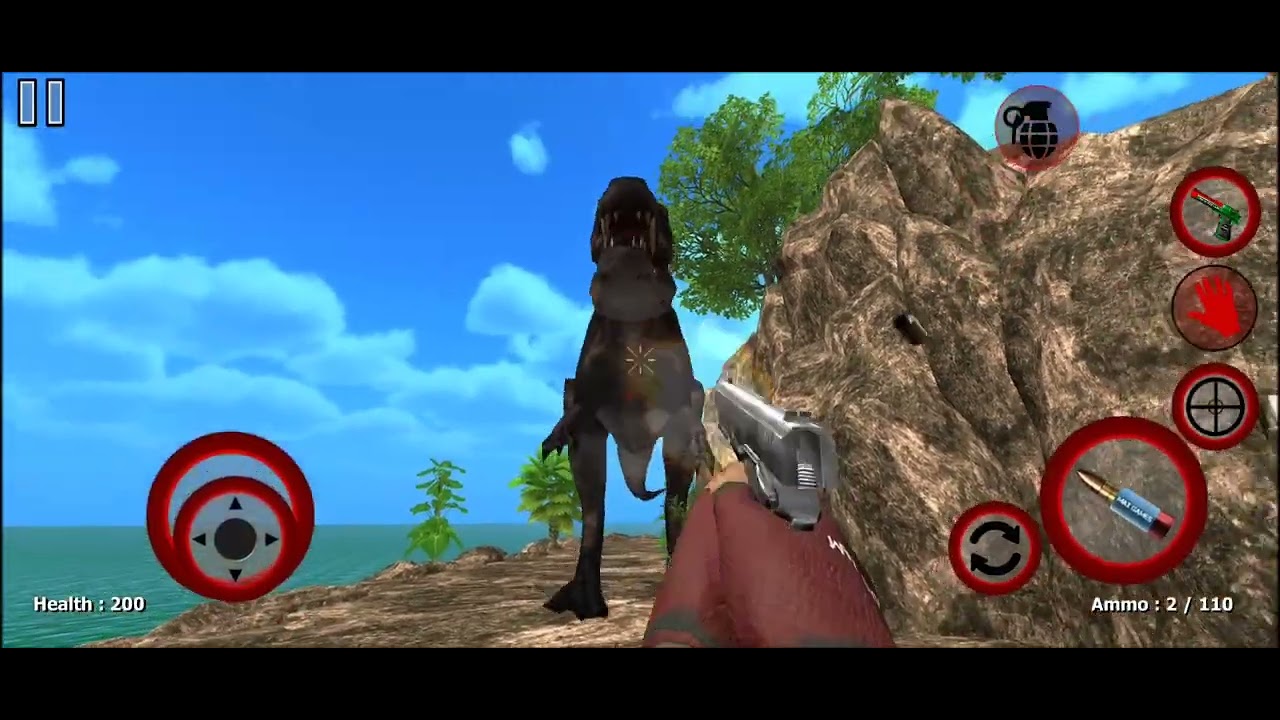 Dinosaur bloody lsland - CAÇADO NA ILHA DOS DINOSSAUROS