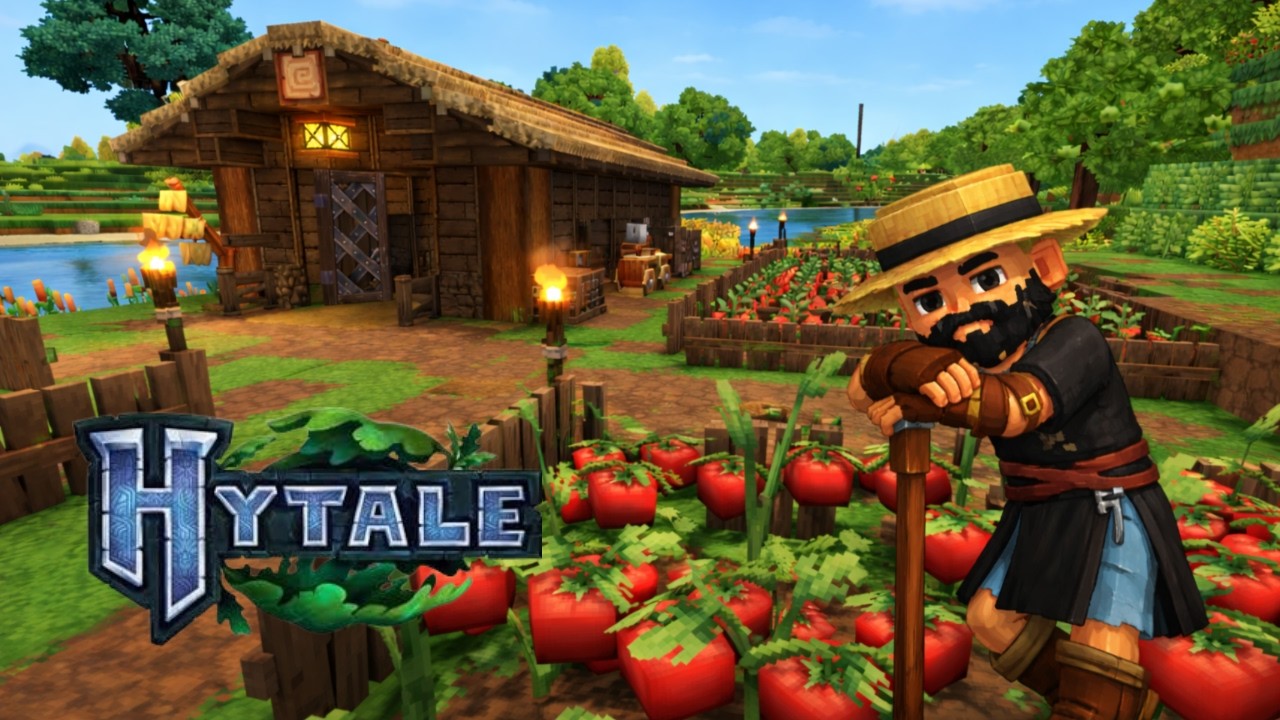 Eu sou Rei da Agricultura no Hytale