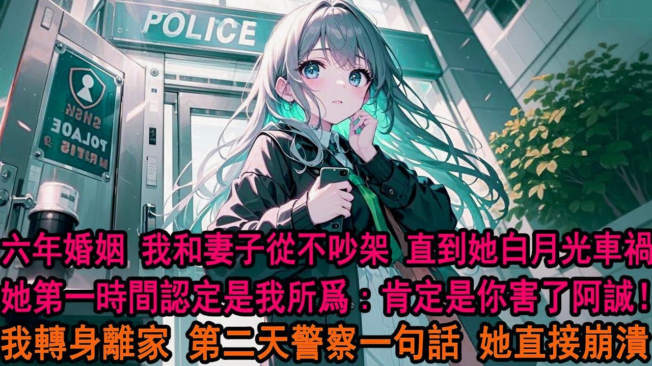 結婚六年，柳如煙第一次甩我巴掌。只因她白月光出車禍，認定是我僱人幹的：你要是再欺負他，別怪我動手！我沒鬧，轉身離開了這個家。第二天，警察上門一句話，她悔瘋了
