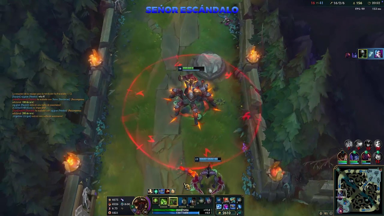 SEÑOR ESCANDALO en LEAGUE OF LEGENDS  | S2 E13 