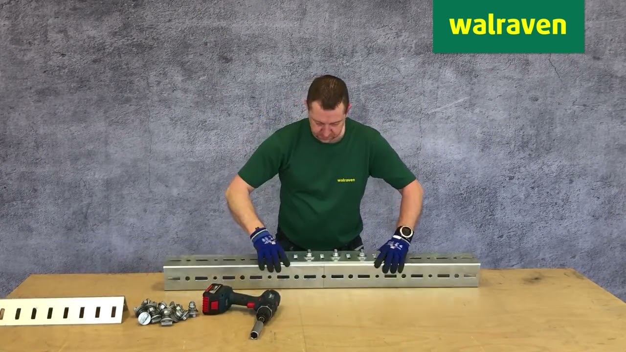 Walraven Maxx Heavy Rail System  - Lineaire rail verbinding